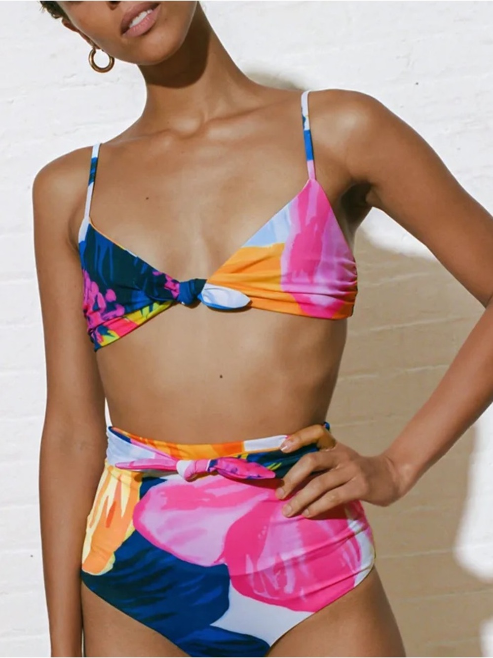 Mara Hoffman Multicolor Tropical Swim Set